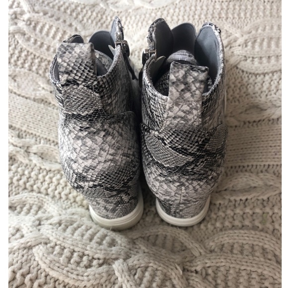 CCOCCI Shoes Ccocci Zoey Wedge Heel Bootie In Snake